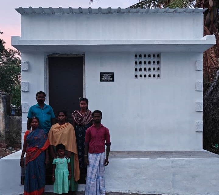 Housing Project - Family with new home